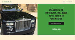 Desktop Screenshot of hrmotorcars.com